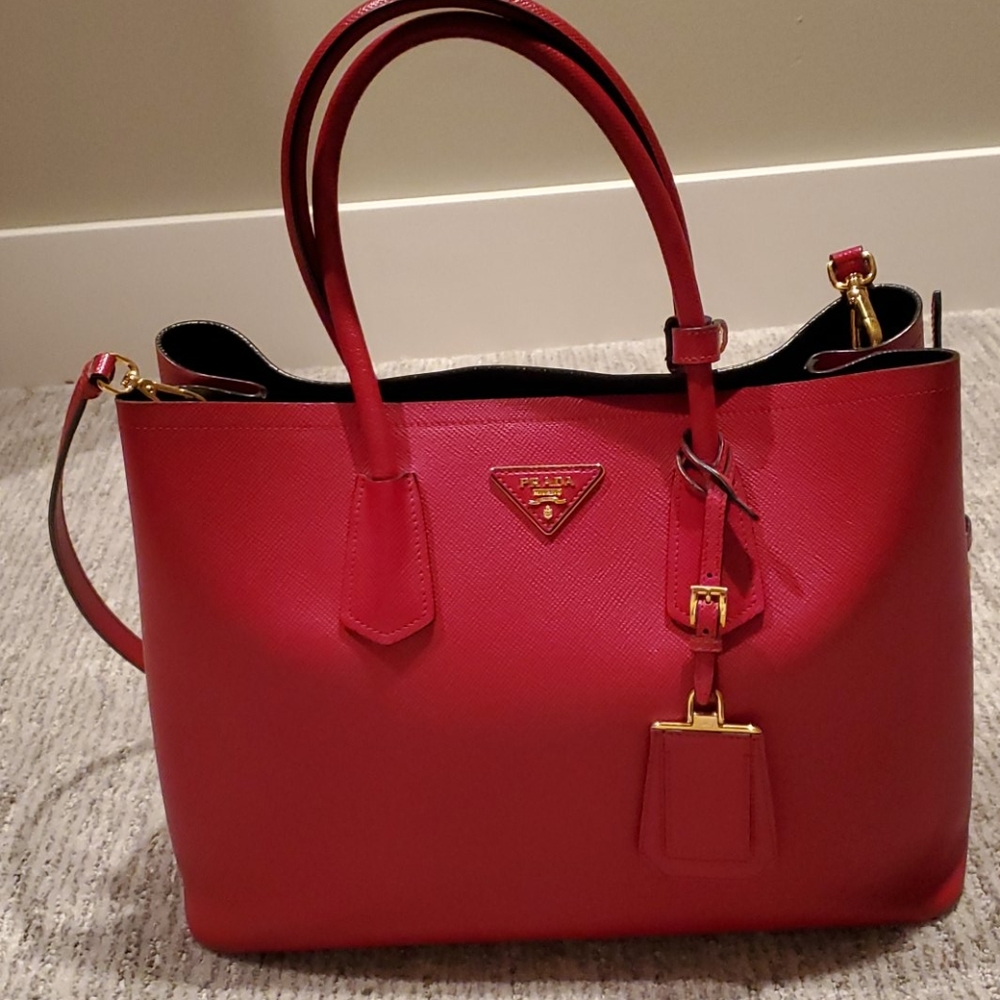 Prada Double Handle Large - image 1